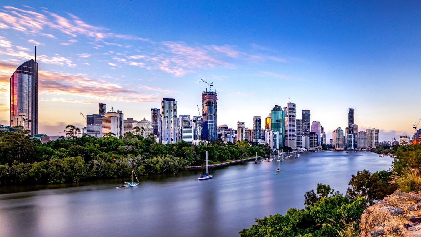 Brisbane city skyline